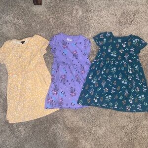 Three 3t girls dresses
